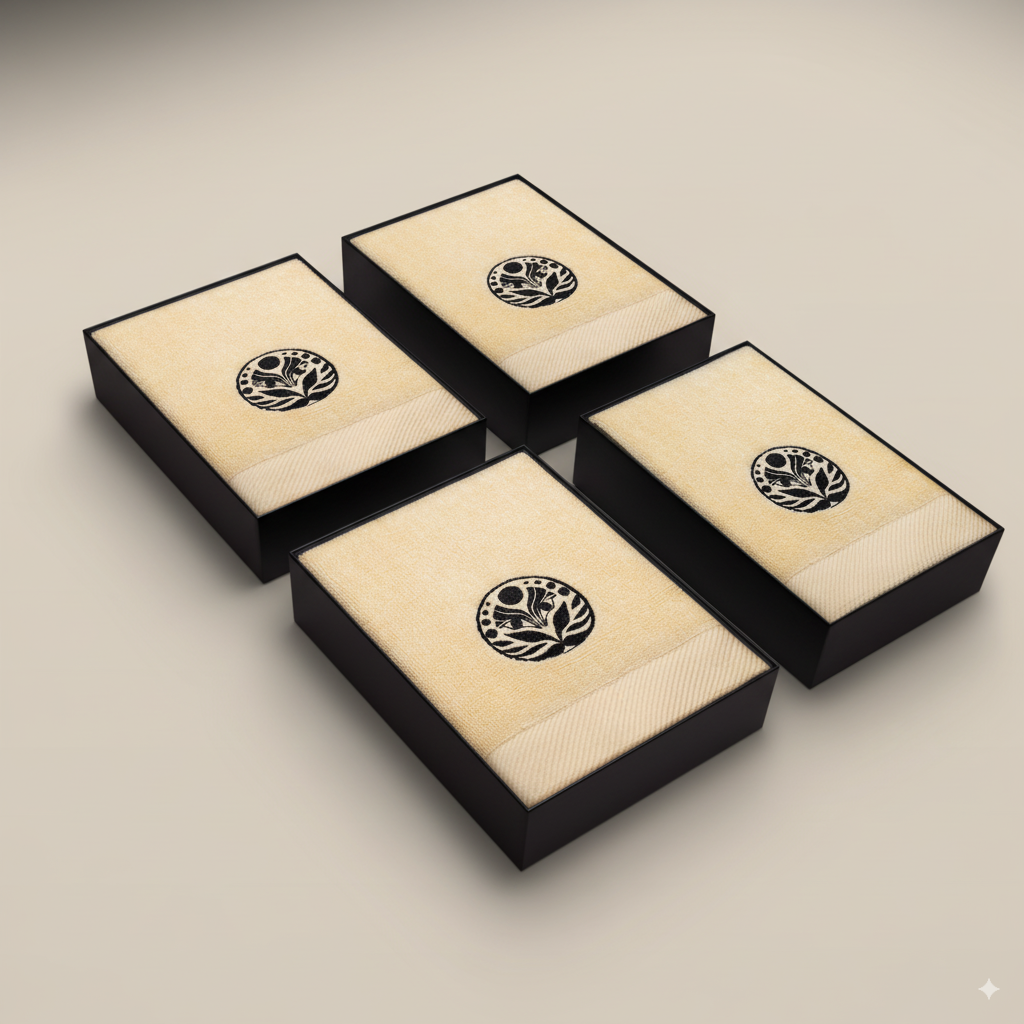 Paar-Paket <br> (2 Badetücher + 2 Handtücher)