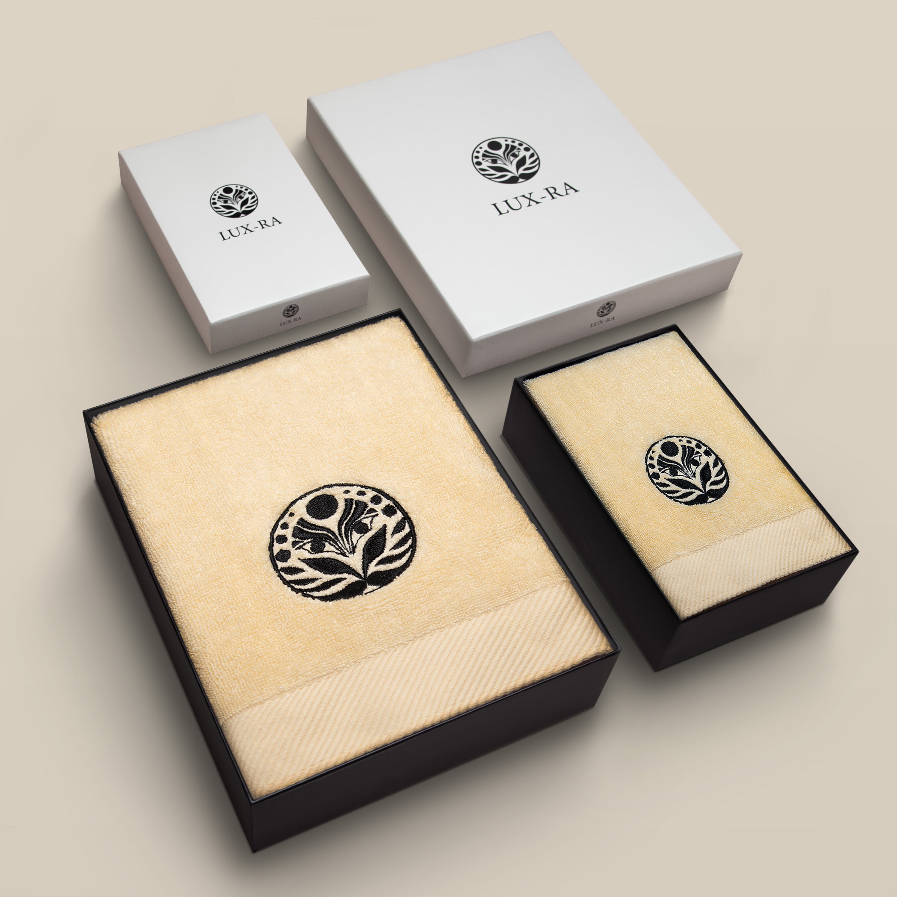 Kombi-Paket <br> (1 Badetuch + 1 Handtuch)